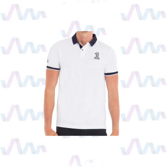 Hackett London Poloshirt Herren Weiss